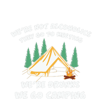 We’re Drunks We Go Camping Funny Camper Gift Cooling Performance Long Sleeve Crew