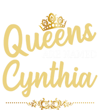 Queens Are Named Cynthia Personalized Funny Birthday Gift Cool Gift Toddler Sweatshirt