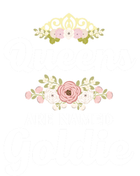 Queens Are Named Goldie Gift Personalized Funny Christmas Cool Gift Toddler Hoodie