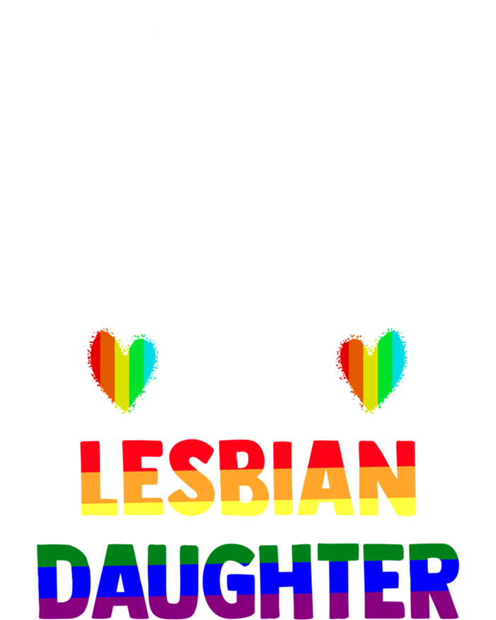 Proud Mom Of A Lesbian Daughter Lgbt Lgbtq Lesbian Support Gift Women's Flannel Pajama Set