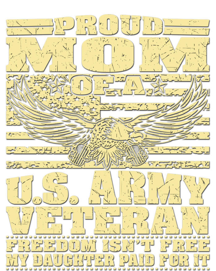 Proud Mom Of An Army Veteran My Daughter Paid For It Gift Funny Gift Mesh Reversible Basketball Jersey Tank