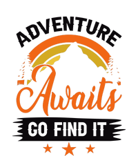 Adventure Awaits Go Find It For Camping Lover Coaster