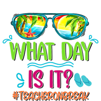 What Day Is It Teacher On Break Summer Vibes Funny Teacher Toddler Zip Fleece Hoodie