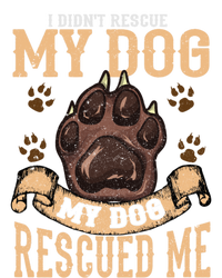 Rescue Dog Rescued Me Funny Gift T-Shirt