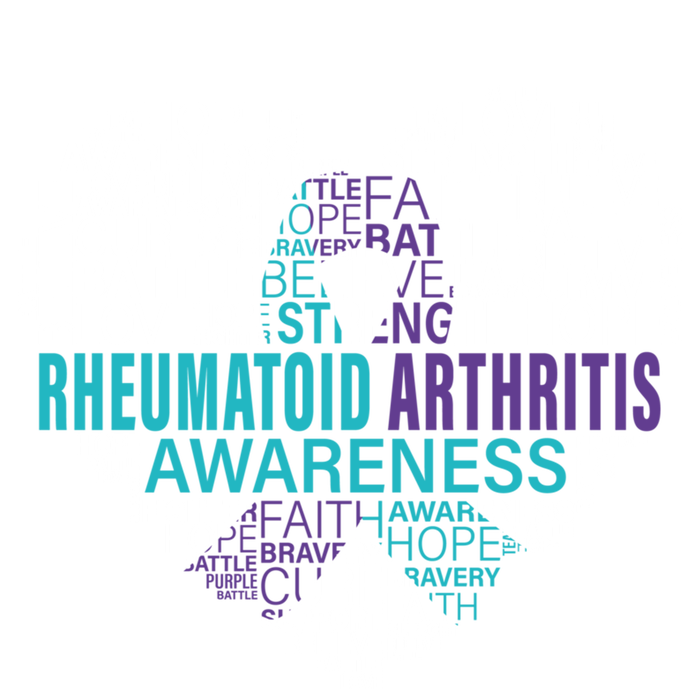 Rheumatoid Arthritis Awareness Hope Support Strong Warrior Meaningful Gift T-Shirt