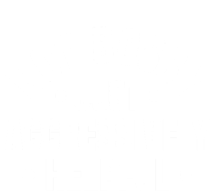 Not Bossy Just Aggressively Helpful Funny Hoodie