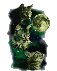 3 Cat Moon Funny Parody T-Shirt