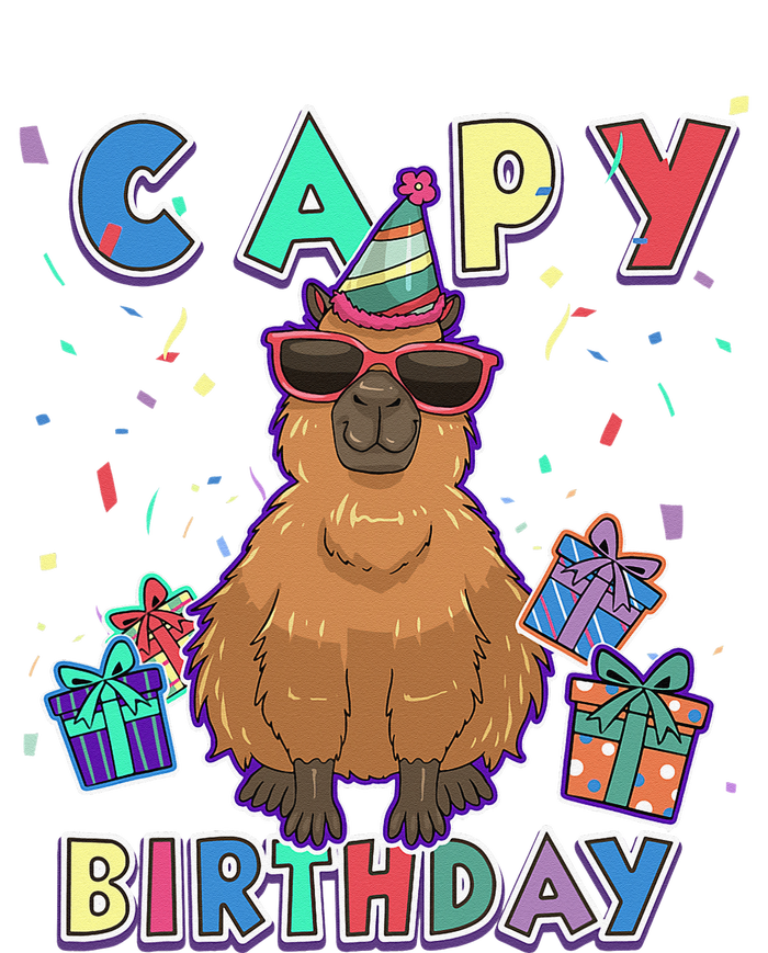 capybara gifts capy birthday happy birthday capybara Long Sleeve Shirt