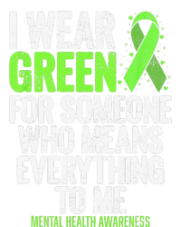 I Wear Green Ribbon Fight the Stigma Mental Health Awareness Premium T-Shirt