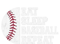 Eat Sleep Baseball Repeat Baseball Player Funny Baseball Tie-Dye T-Shirt