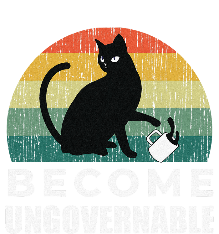 Become Ungovernable I Do What I Want Funny Cat Softstyle Adult Sport Polo