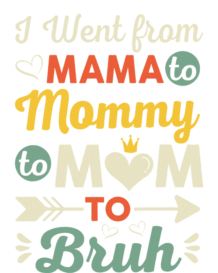 Funny Mothers Day design I Went from Mama for wife and mom Wool Snapback Cap