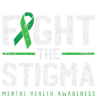 Fight The Stigma Mental Health Awareness Green Ribbon T-Shirt