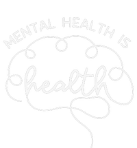 Mental Health Is Health Cute Brain Mental Health Awareness T-Shirt