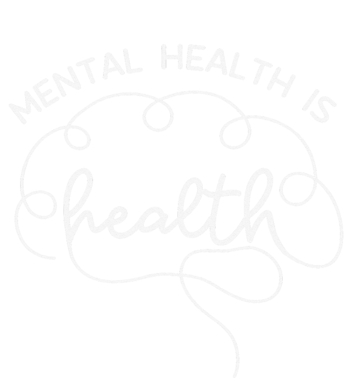 Mental Health Is Health Cute Brain Mental Health Awareness T-Shirt