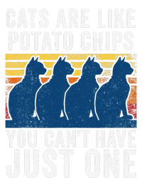 Cat Cats Are Like Potato Chips Funny Cat T-Shirt