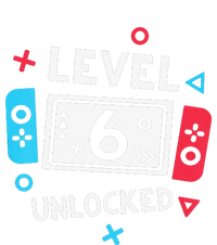 6th Birthday Level 6 Unlocked Video Game Party T-Shirt