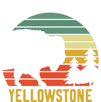 Vintage Yellowstone National Park Retro Travel Buffalo Bison T-Shirt