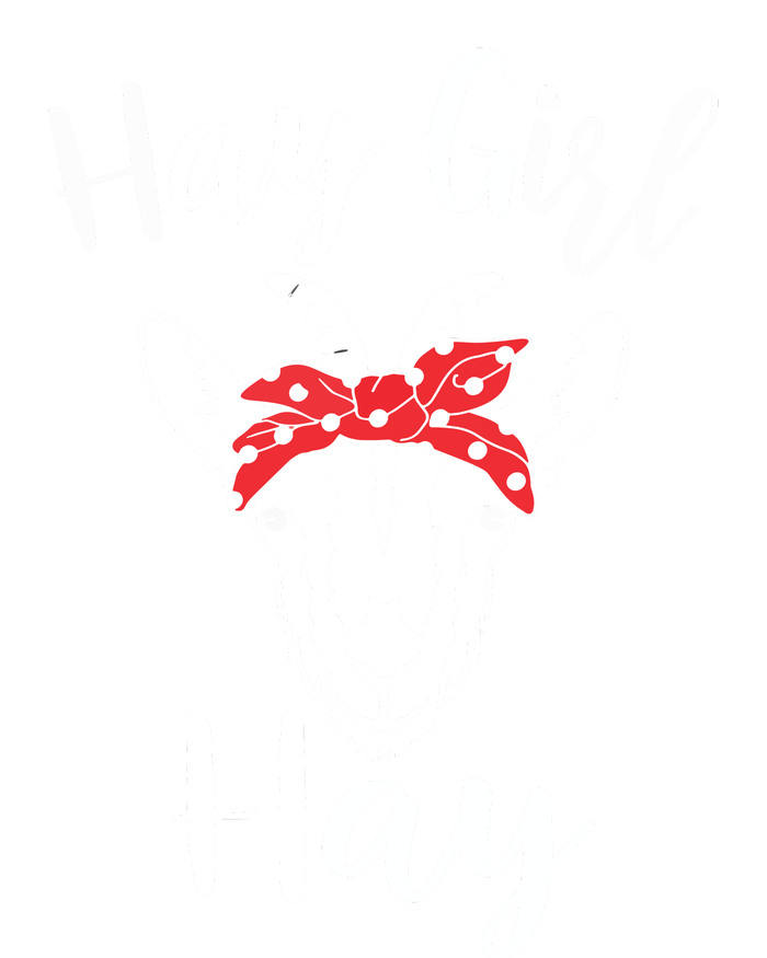 Hay Girl Hay Funny Goat Lover For Girl Large Microfiber Waffle Golf Towel