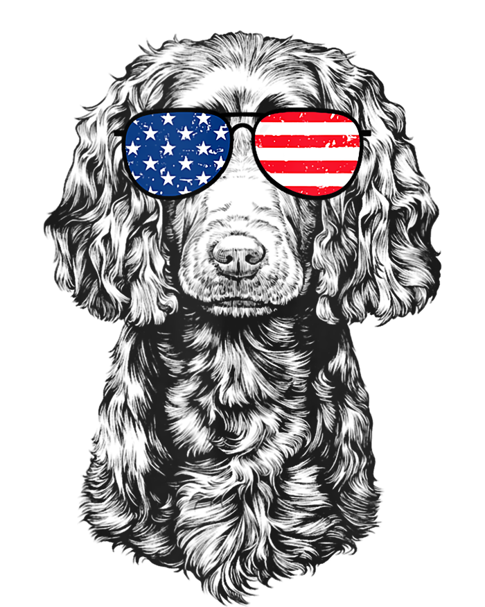 4th Of July Boykin Spaniel Dog Patriotic USA Sunglasses Tall T-Shirt