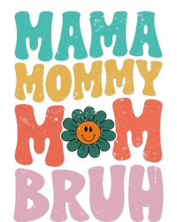 Mama Mommy Mom Bruh Funny Vintage Groovy Mothers Day For Mom Hooded Wearable Blanket