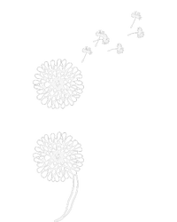 Semicolon Project Suicide Prevention Blowball dandelion T-Shirt