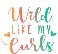 Wild Like My Curls Funny Curly Hair Le Tie Dye Tank Top