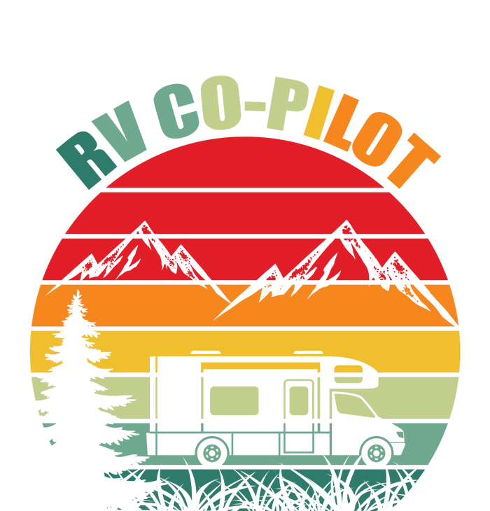 RV Co Pilot Camping Funny Vintage Travel Camping Gift T-Shirt