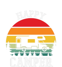 Happy Camper Lake Life Campfire Camping Gift Cooling Performance Crew T-Shirt