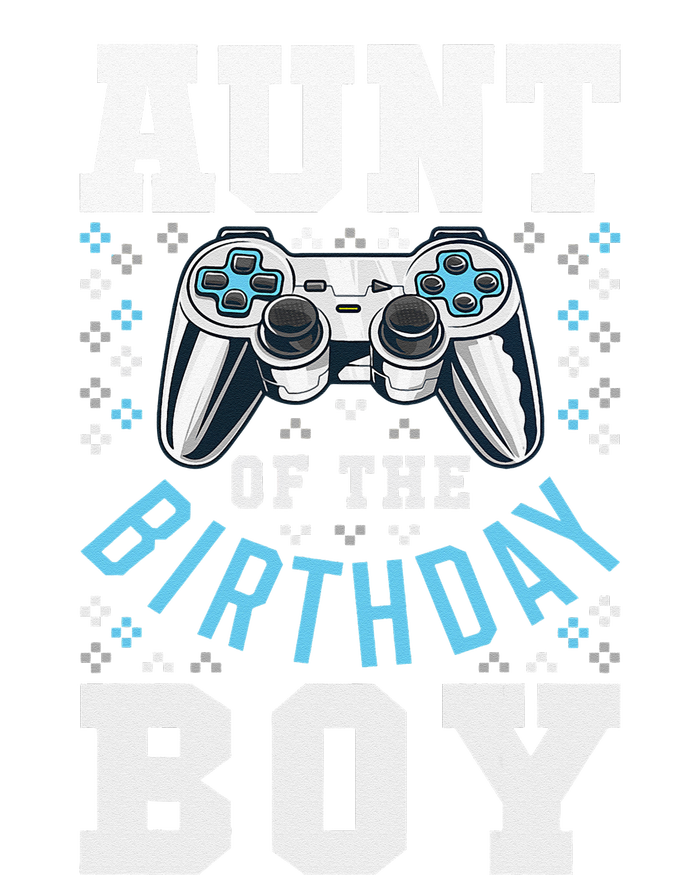 Aunt of the Birthday Matching Video Gamer Birthday Party T-Shirt