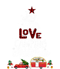 Joy Hope Love Camping Christmas Funny Camping Christmas Tree Gift T-Shirt