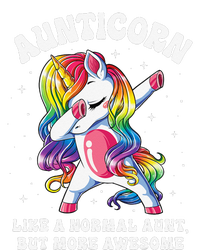 Aunticorn Like Normal Aunt But More Awesome Dabbing Unicorn Women's Strappy Tank