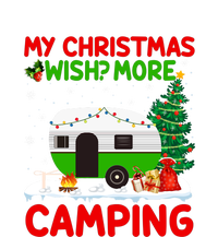 My Christmas Wish More Camping RV Christmas Tree Gift Ladies PosiCharge Competitor Racerback Tank