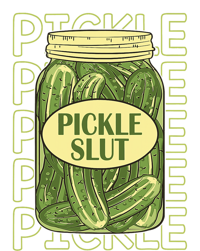 Pickle Slut Funny Pickle Slut Who Loves Pickles Apaprel T-Shirt