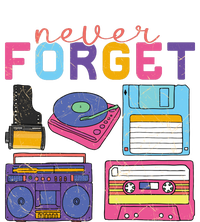 Never Forget Cassette Floppy Disk VHS CD Baby Bodysuit