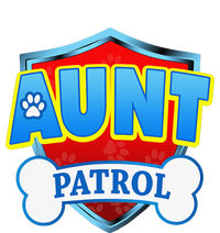 Funny Aunt Patrol Dog Mom Dad Dry Zone Grid Polo