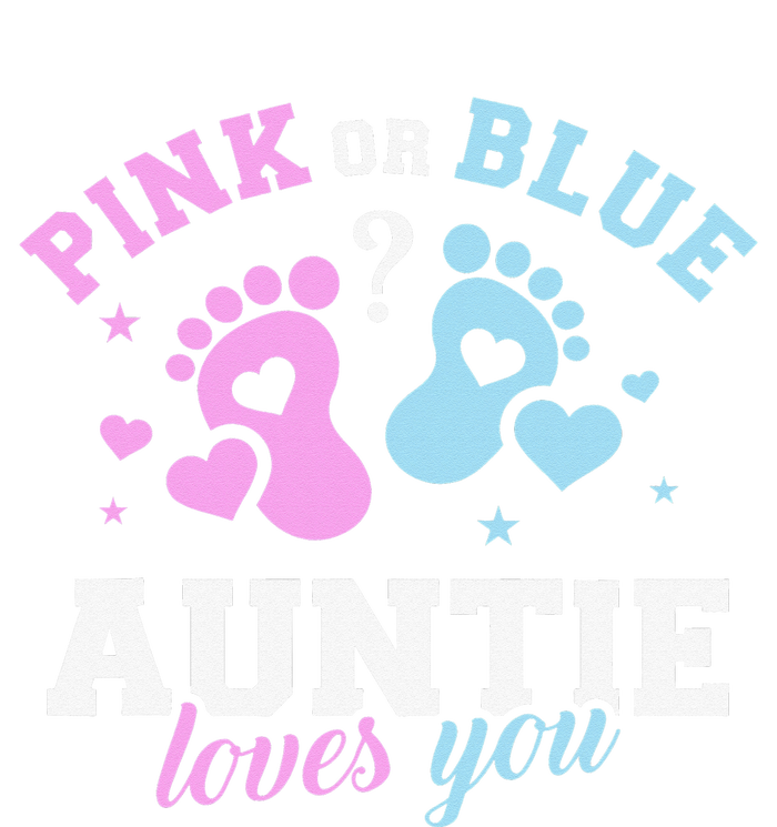 Gender reveal auntie aunt Women's V-Neck T-Shirt