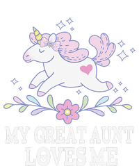 My Great Aunt Loves Me Grand Niece Unicorn T-Shirt