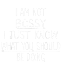 Am Not Bossy I Just Know What You Should Be Doing Funny Tank Top