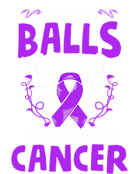 To Fight Testicular Cancer Awareness Testicle Cancer Great Gift 16 in Basic Backpack