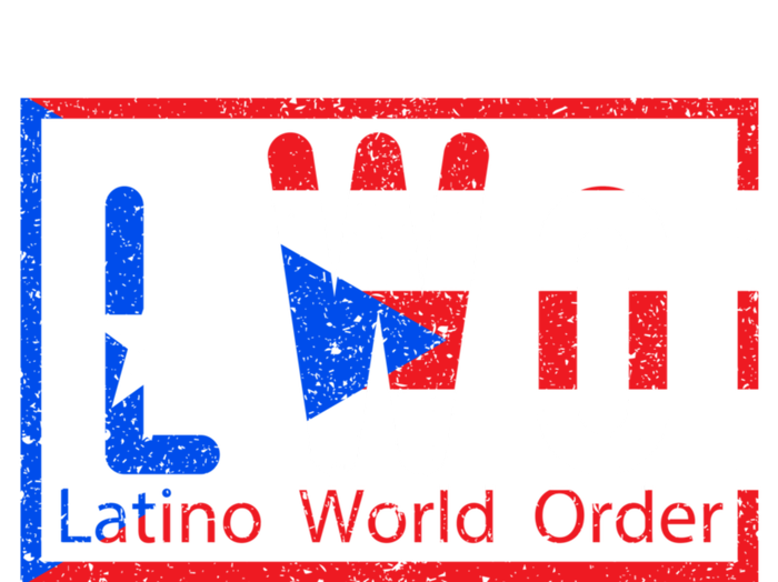 Latino World Order Puerto Rico Blue And Red Toddler Sweatshirt