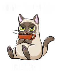 Dont Stress Meowt Funny Sarcastic Coffee Cat Gift Bumper Sticker