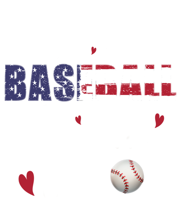 Patriotic Livin That Baseball Mom Life Sport Mother Funny Cool Gift Hoodie