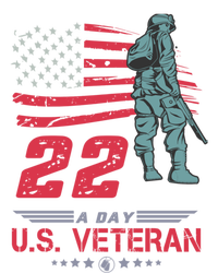 Veteran Day 22 A Day Suicide Awareness Great Gift Women's Racerback Tank