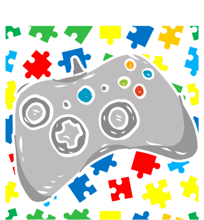 Videocute Giftgame Controller Autism Awareness Puzzle Piece Gamer Great Gift T-Shirt