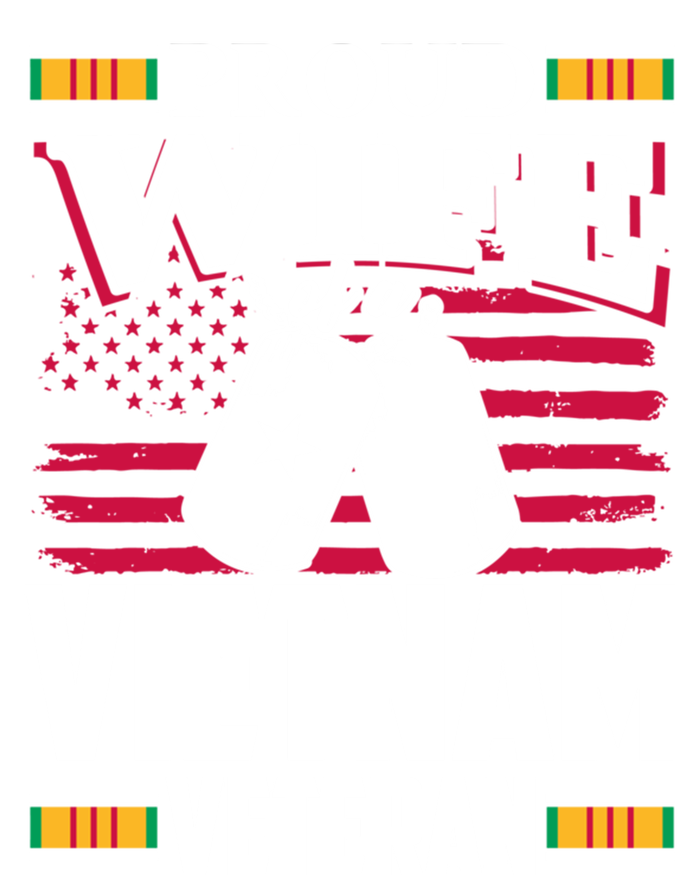 Vietnam Veteran Funny Gift Proud Wife Tees Mom Grandma Gift Funny Gift T-Shirt