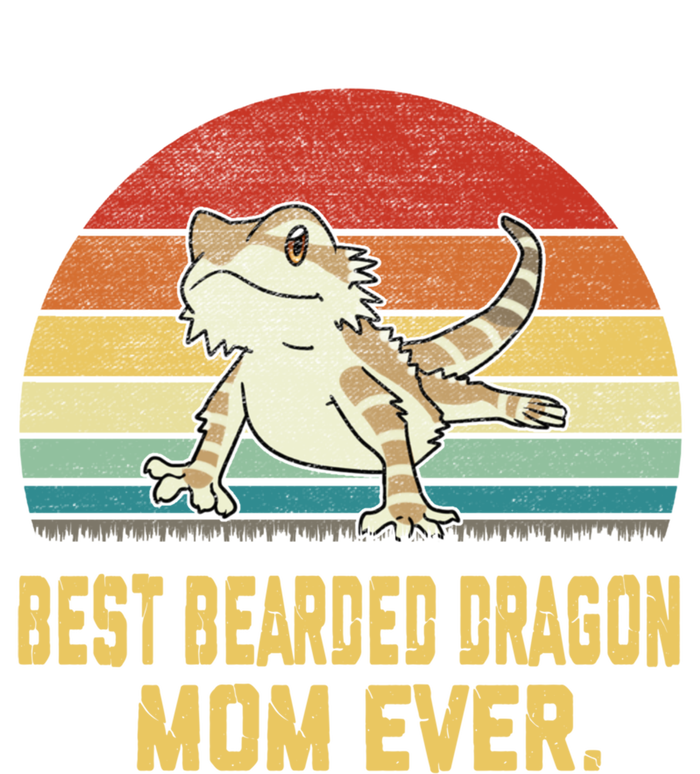 Vintage Best Bearded Dragon Mom Ever Gift Women's V-Neck T-Shirt