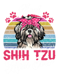 Vintage Best Shih Tzu Mom Ever Gift Softstyle Adult Sport Polo