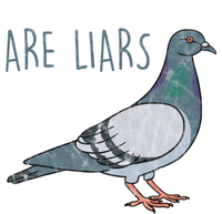 Pigeons Are Liars Arent Real Spies Birds Pun Gift Tall Hoodie