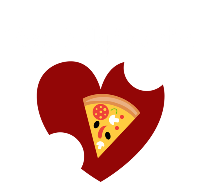 Pizza Is My Valentine Funny Valentines Day Pizza Heart Funny Gift T-Shirt